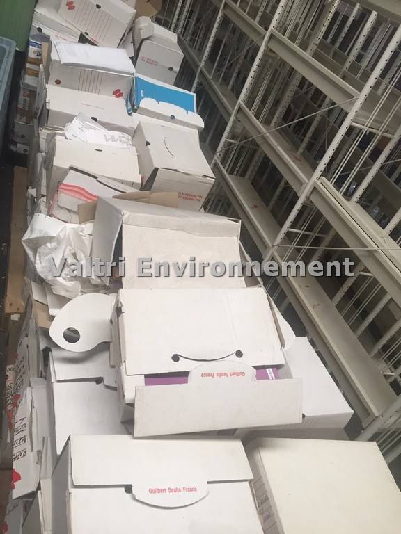 Archives confidentielles en attente de destruction